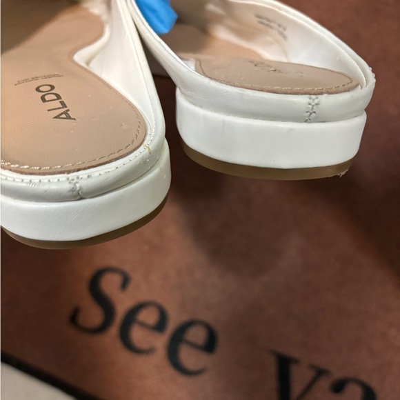 Aldo-Women’s vegan leather pointed toe slide - Picture 5 of 5